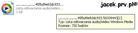 Obrazek: przykadowy plik ASX