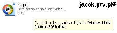 Obrazek: przykadowy plik ASX